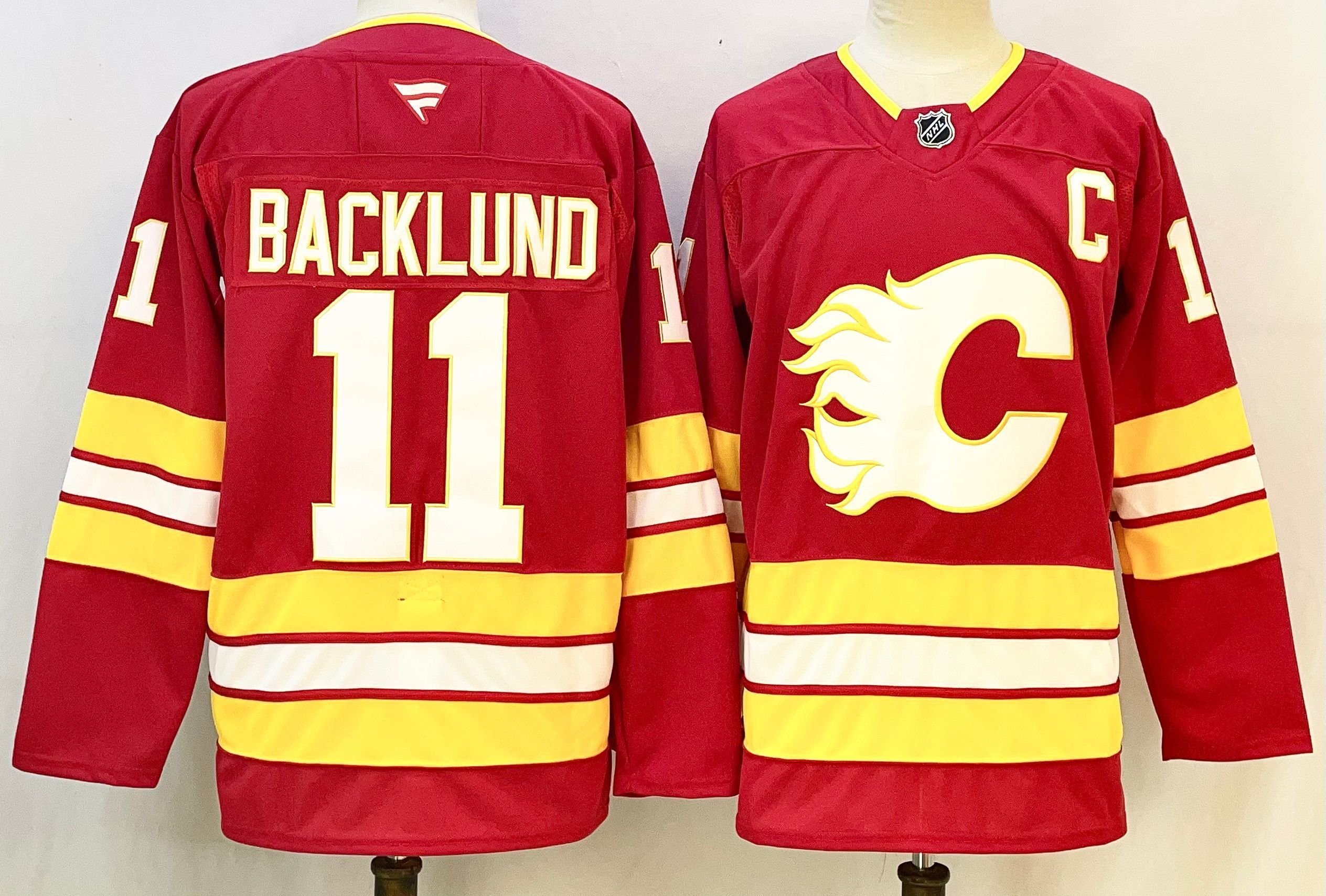 Men Calgary Flames #11 Backlund Red 2026 Adidias NHL Jersey style 001->calgary flames->NHL Jersey